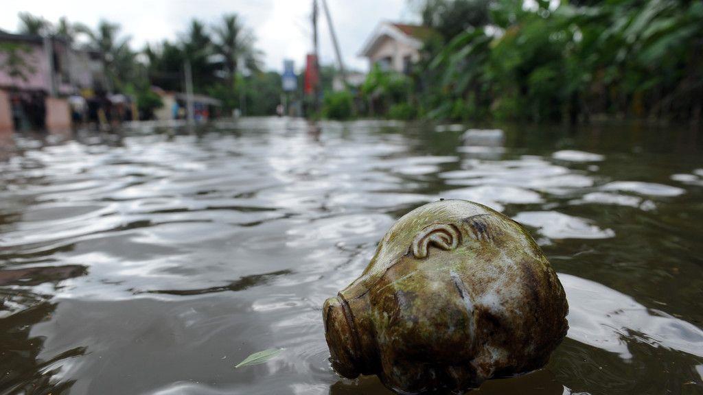 Große Zerstörung in Sri Lanka