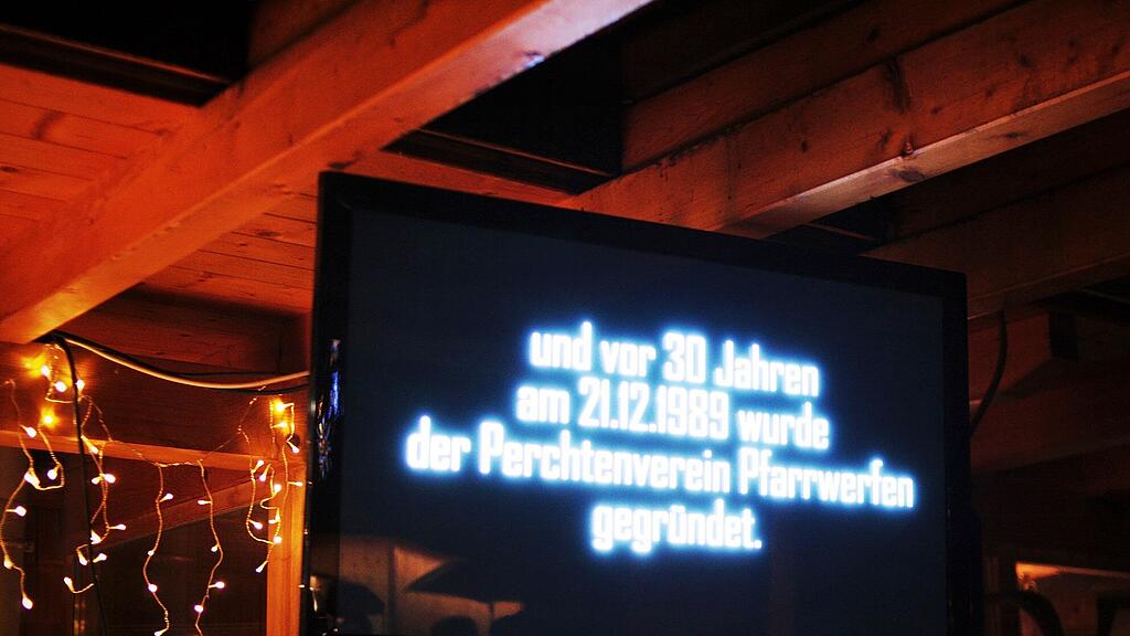 30 Jahre Krampus - Perchtenverein Pfarrwerfen