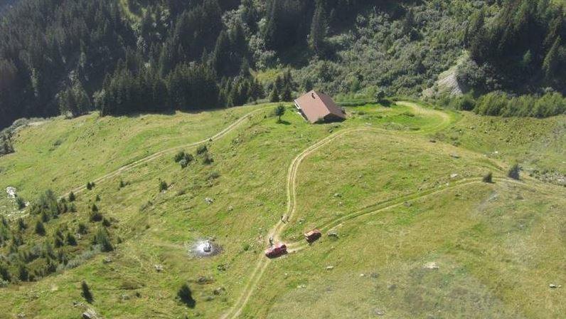Saalbach: Pkw fängt Feuer und stürzt ab