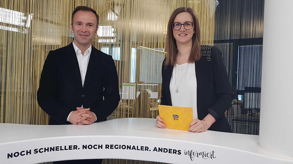 Bernhard Auinger, Michaela Berger, Livestudio,