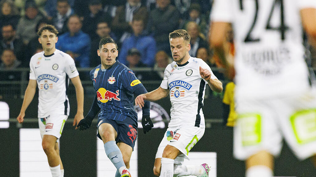 Bundesliga: Sturm gegen Red Bull Salzburg