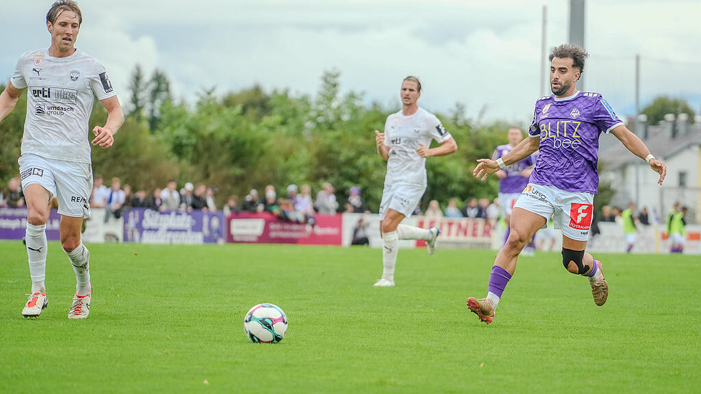2. Liga: Austria Salzburg gegen Amstetten