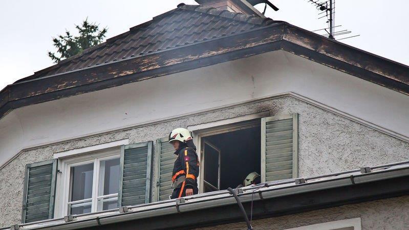 Wohnungsbrand in Plainstraße