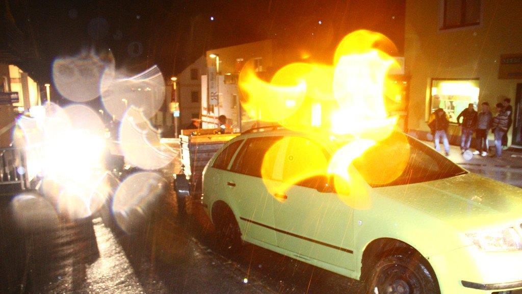Polter-Unfall in St. Johann