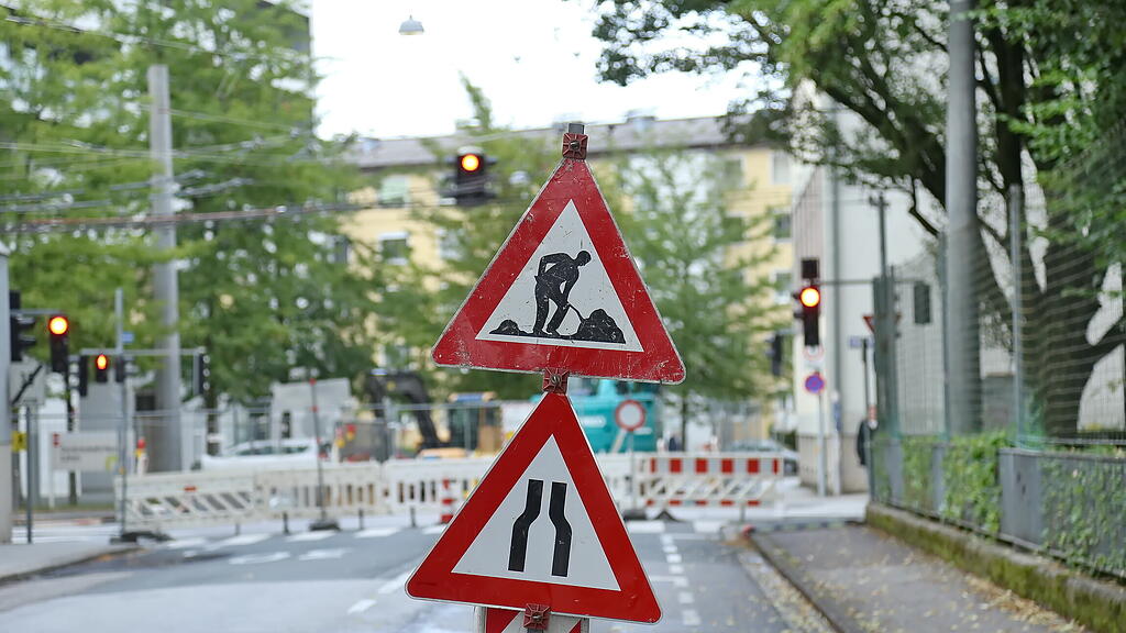 Straßensperren rund um Großbaustelle in Salzburg-Lehen