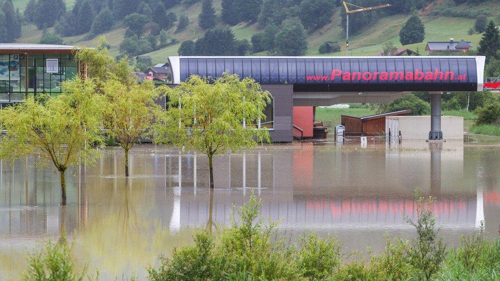Hochwasser in Hollersbach