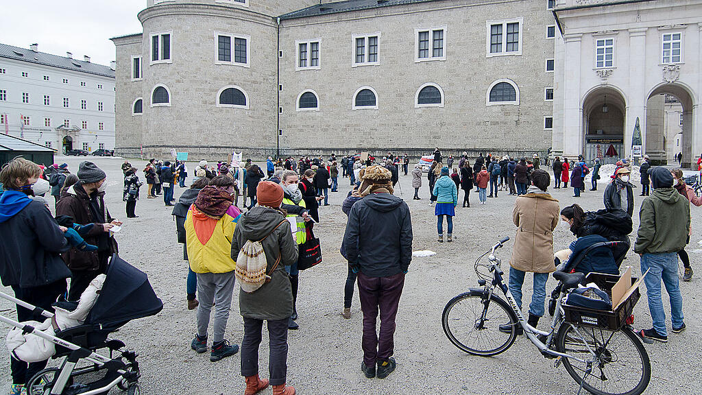 Demo Asylpolitik Salzburg