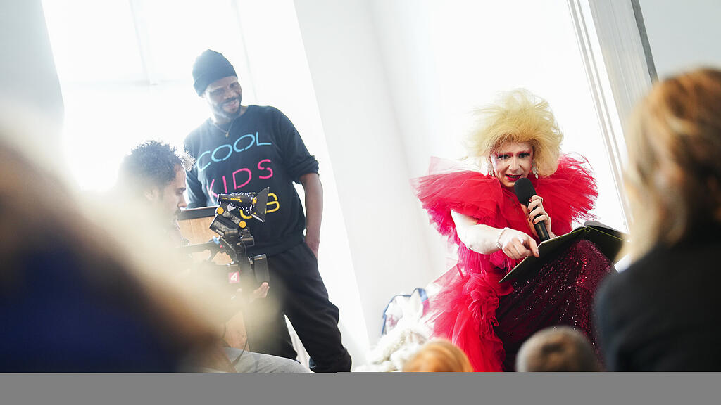 Drag-Queen-Lesung