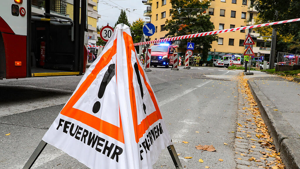 Gasleitung in Salzburg-Lehen beschädigt