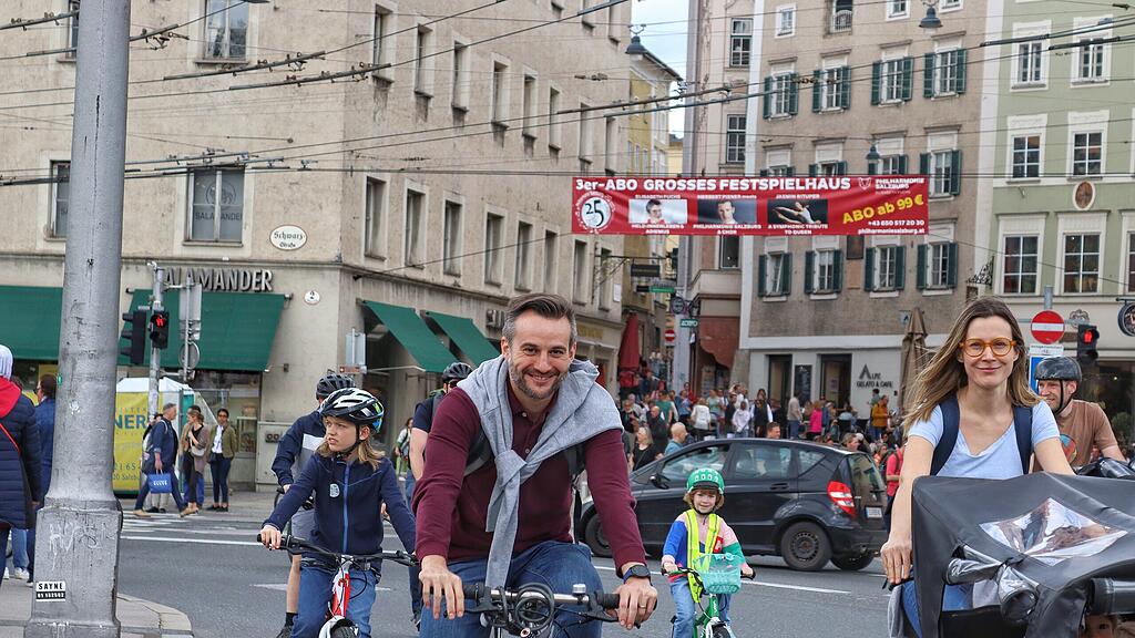Die Salzburger Innenstadt wird zum Radweg!