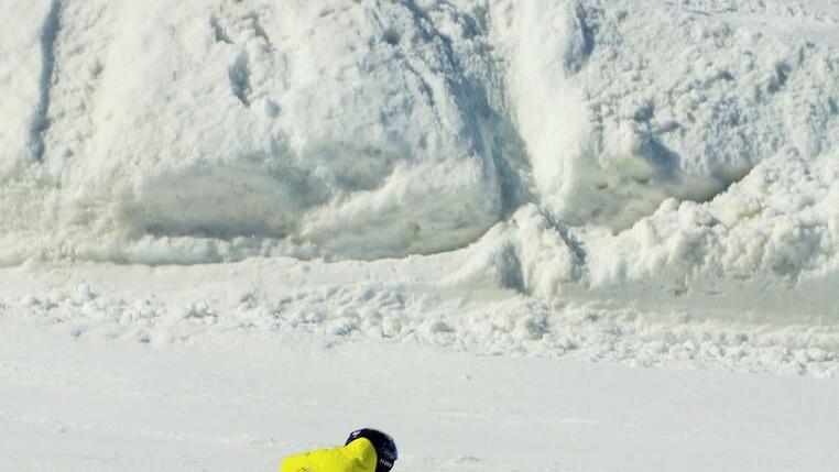 Snowbike-Rekordversuch in Obertauern