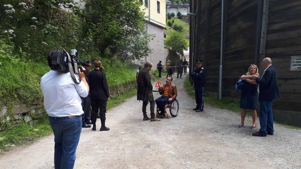 "Die Toten von Salzburg" in Bad Gastein: Dreh