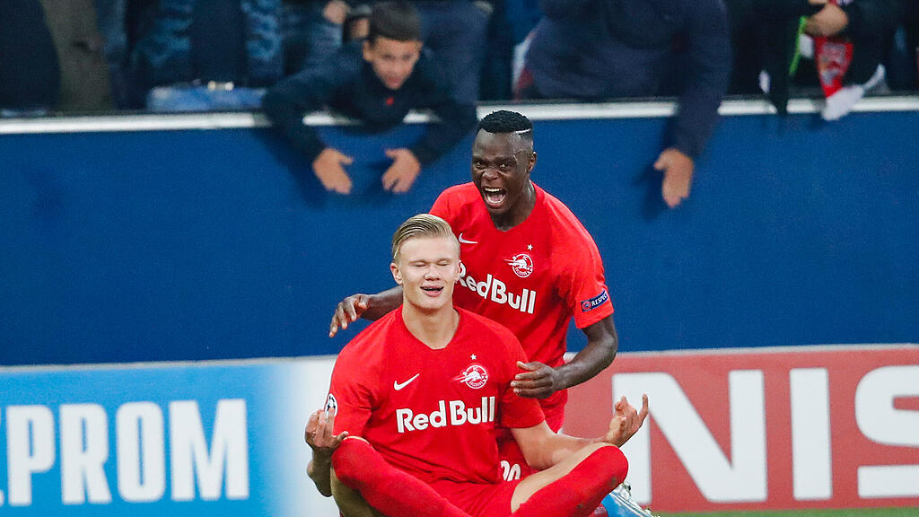 Red Bull Salzburg, Napoli, Erling Haaland