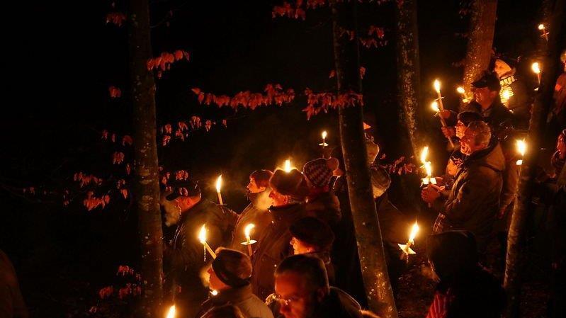 Fackelwanderung am Teufelsgraben