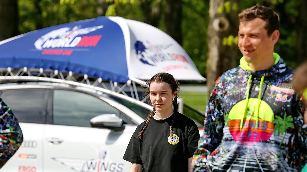 Wings For Life World Run Warm Up Volksgarten