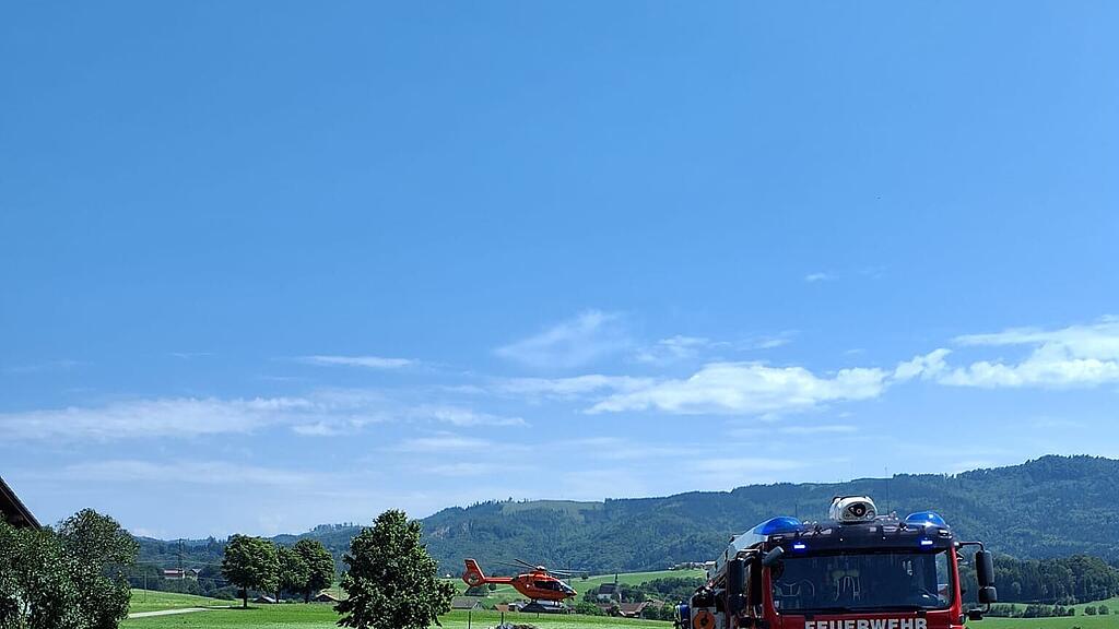 Traktor-Überschlag Henndorf