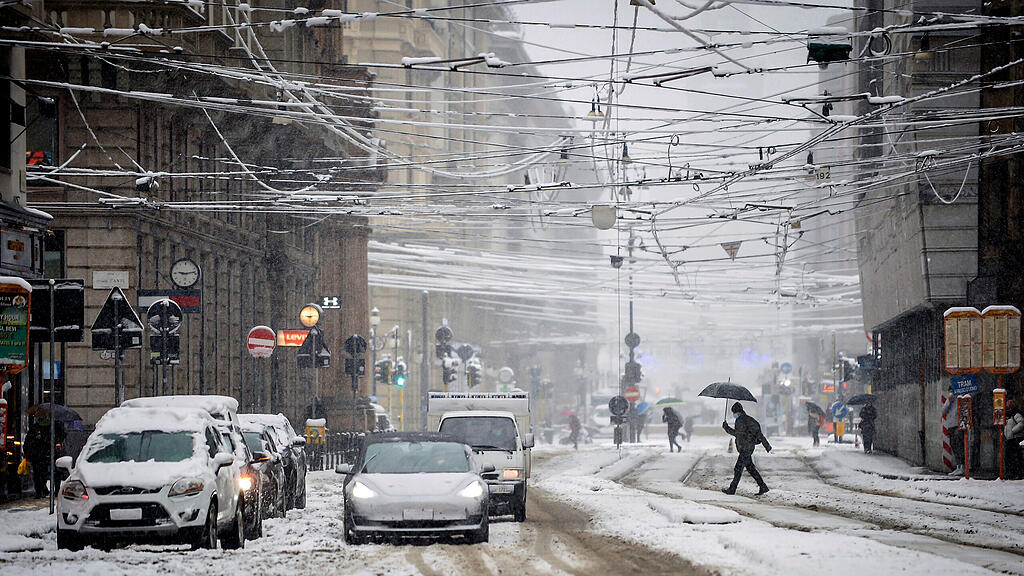 Schnee in Italien