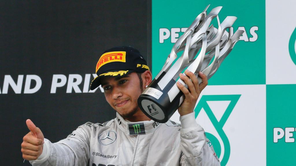 Formel 1: Siegerehrung in Malaysia