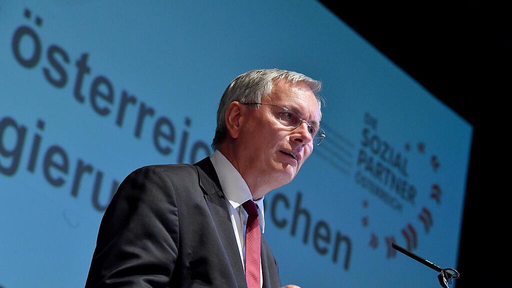 Stöger beim "Bad Ischler Dialog 2016".