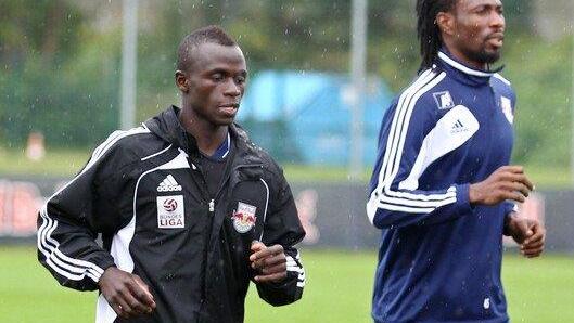 Die "Neuen" beim Training