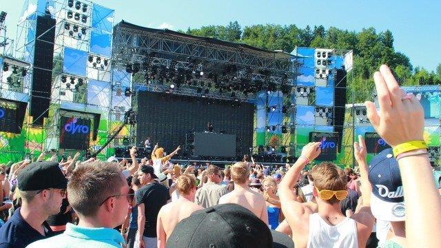 Electric Love: Stimmung am Festivalgelände, Freitag I