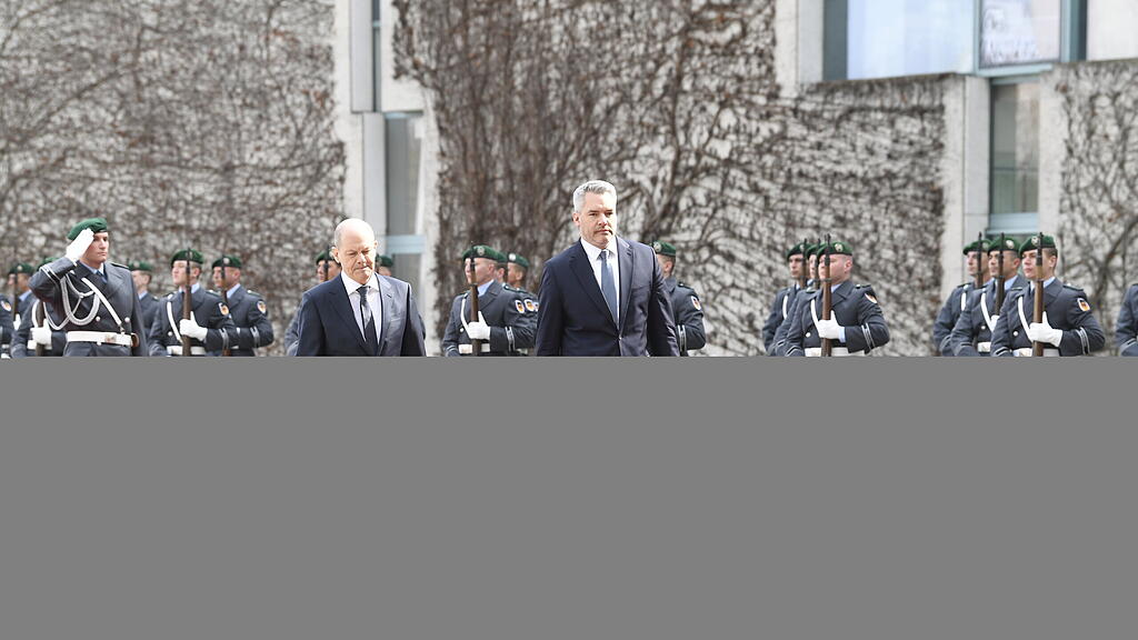 Nehammer trifft Scholz in Berlin