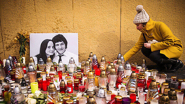 Journalist Kuciak und seine Freundin wurden im Februar ermordet