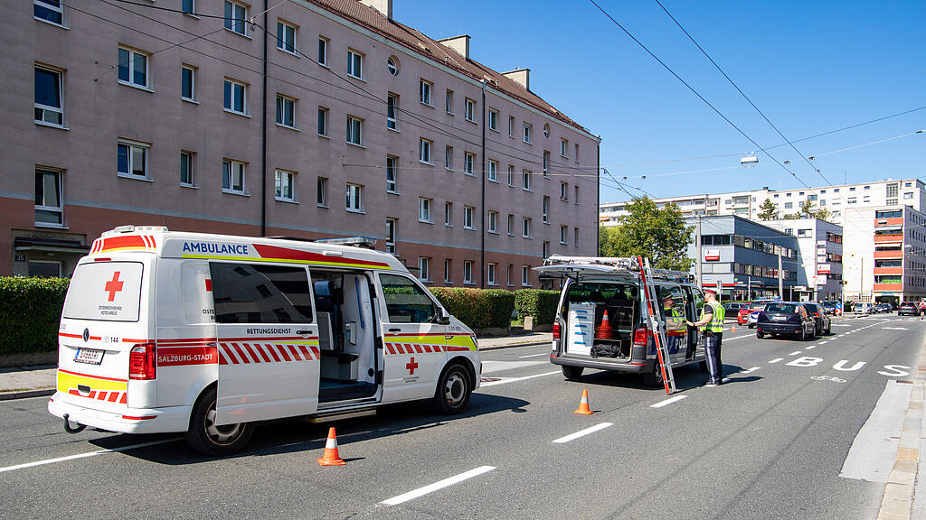 Auffahrunfall auf Rudolf-Biebl-Straße
