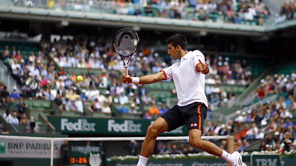 Novak Djokovic setzte sich gegen Thanasi Kokkinakis durch