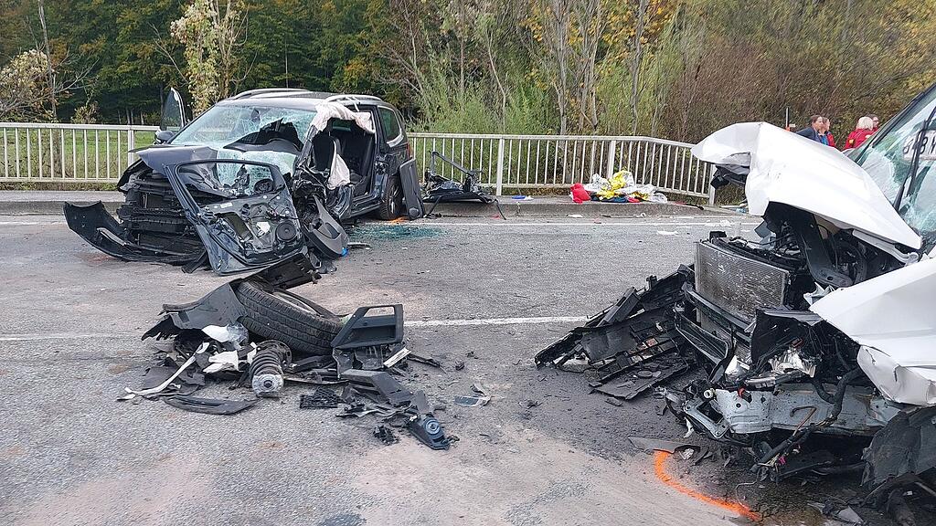 Schwerer Unfall auf B158 in Strobl