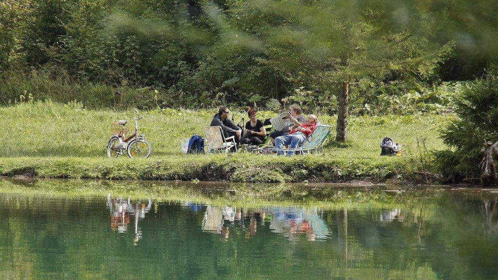 Altweibersommer zu Herbstbeginn
