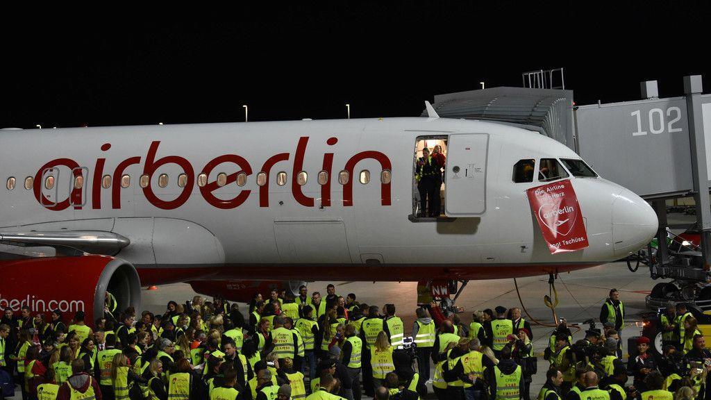 Letzter Flug Air Berlin