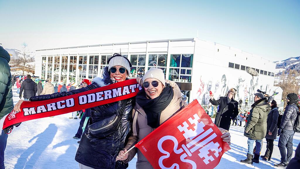 Die Stimmung beim 84. Hahnenkamm-Rennen!