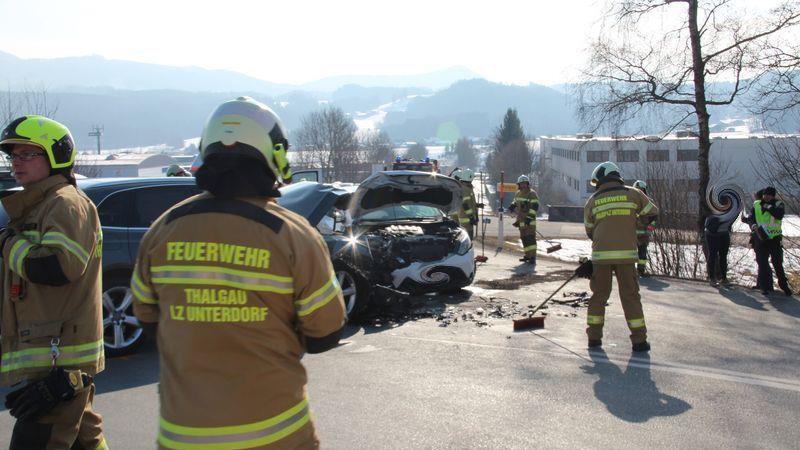 Schwerer Kreuzungscrash in Thalgau