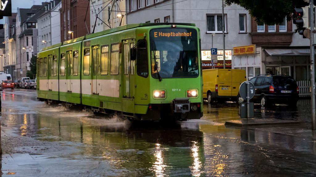 Schwere Unwetter über Deutschland
