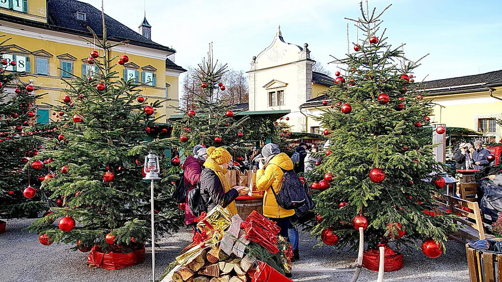 Tag der Krampusse in Hellbrunn