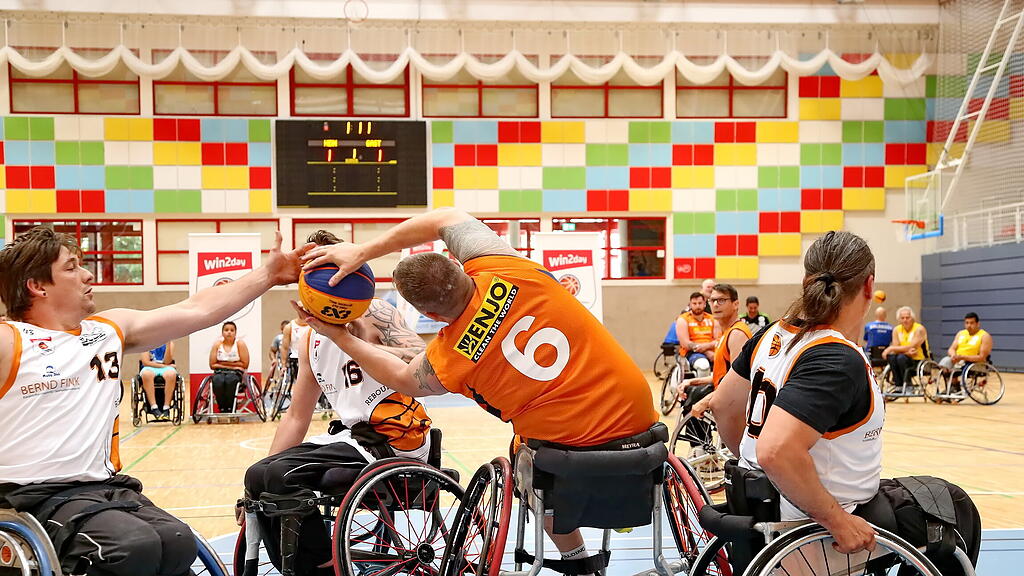 Rollstuhl-Basketball