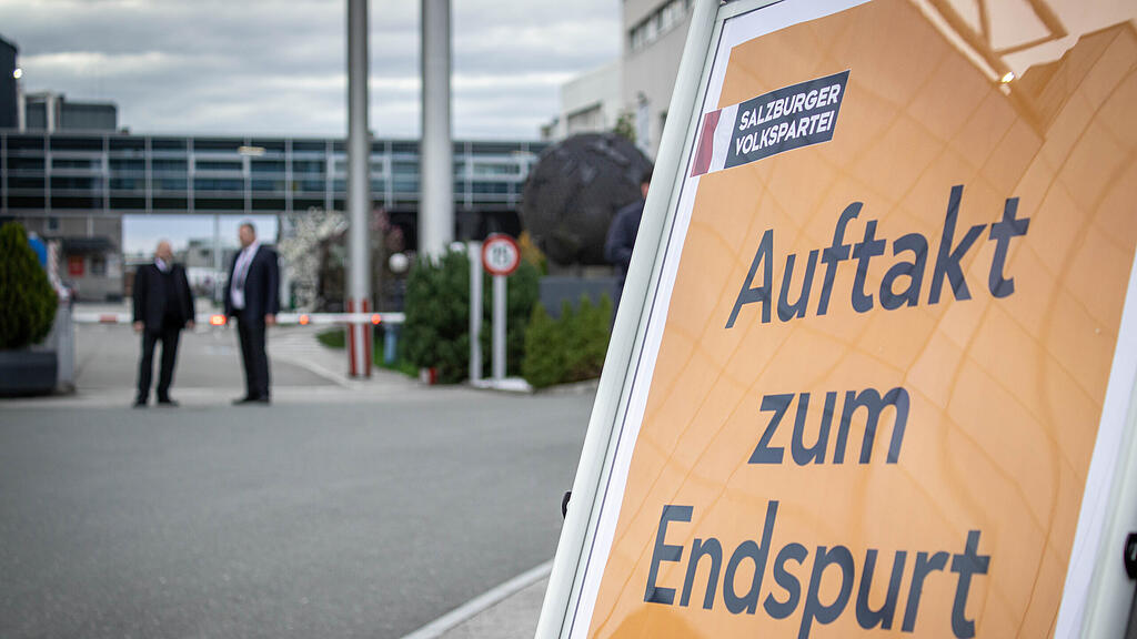\u00d6VP Wahlkampfauftakt in Salzburg