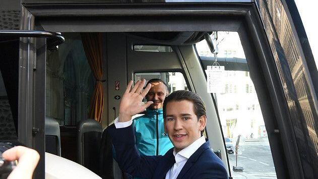 Sebastian Kurz startet ins Wahlkampffinale