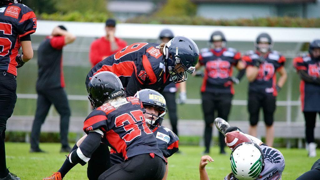 AFL: Salzburg Ducks vs. Schwaz Hammers 32:6