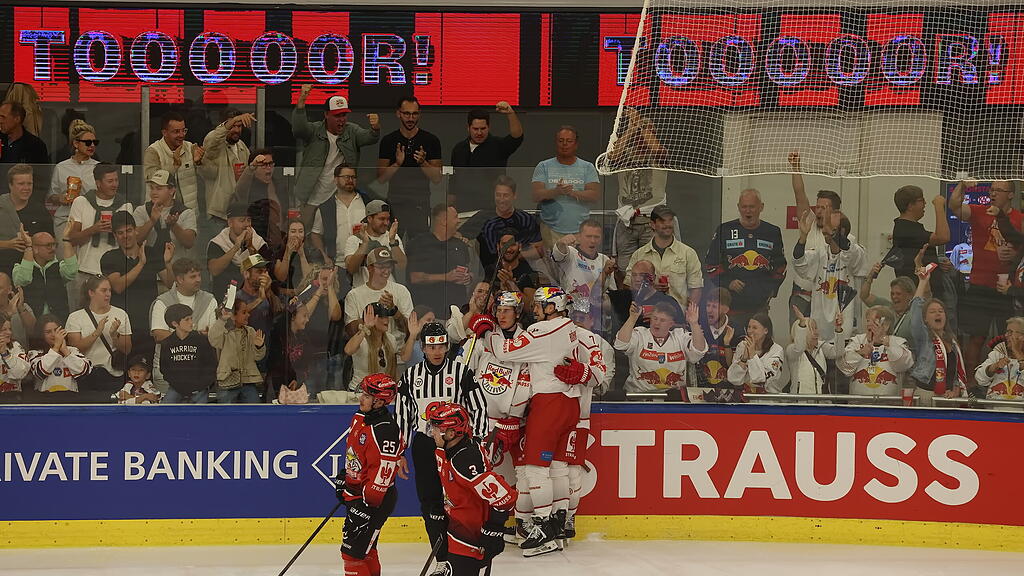 EC Red Bull Salzburg gegen Fischtown Pinguins