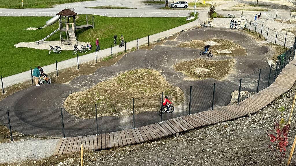Bikepark Bergheim: Teileröffnung