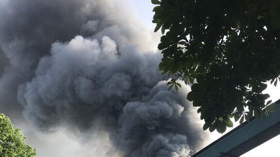 Großbrand im Europapark
