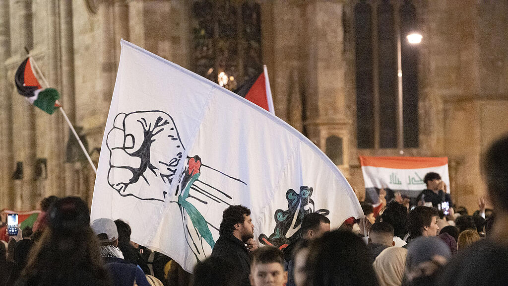 Pro-Pal\u00e4stina-Demo in Wien