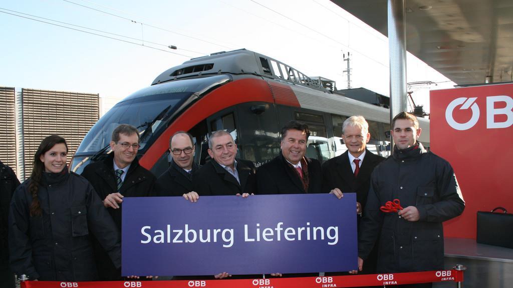 Neue S-Bahn-Haltestelle in Liefering