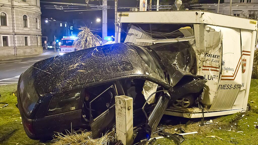 Am Rudolfsplatz ereignete sich in der Nacht auf Freitag ein Unfall.