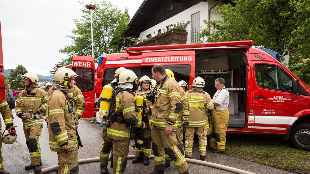 Haus in Neumarkt in Flammen I