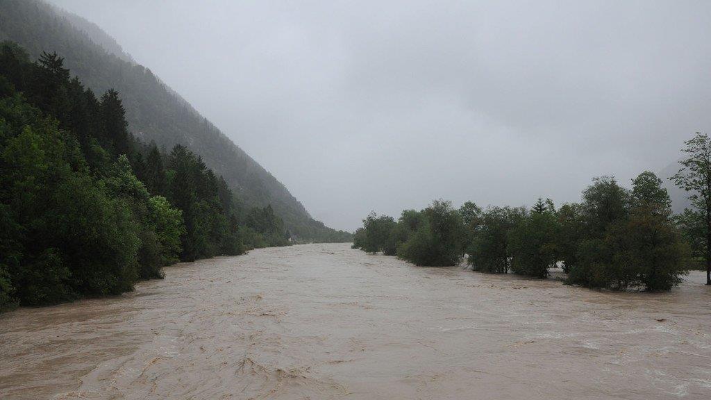 Hochwasser in Ebensee, I
