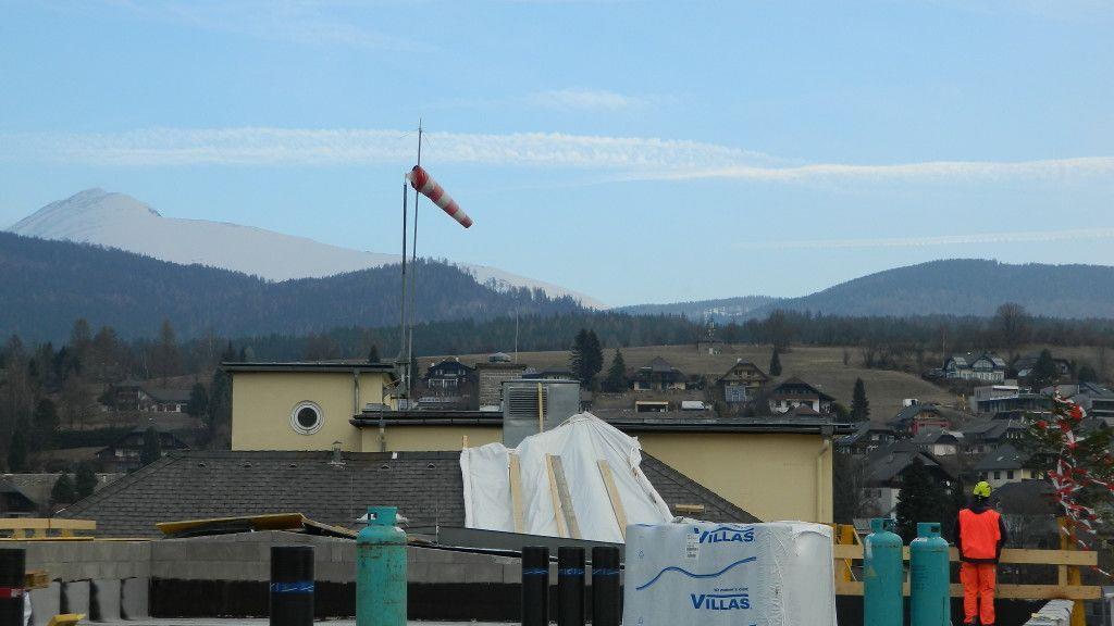 Bauarbeiten bei der Landesklinik Tamsweg
