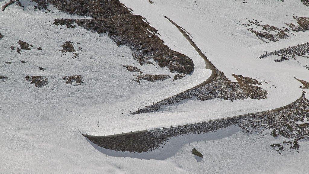 Schneeräumung am Gotthardpass